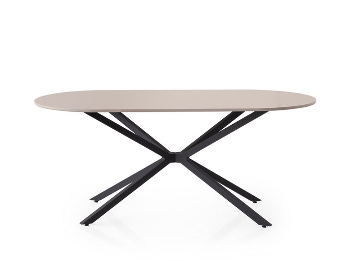 Hanah Home Aura - 3011 Mesa de comedor Moca claro Hanah Home Aura - 3011 Mesa de comedor Moca claro